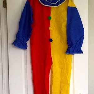 Clown Halloween kids costume